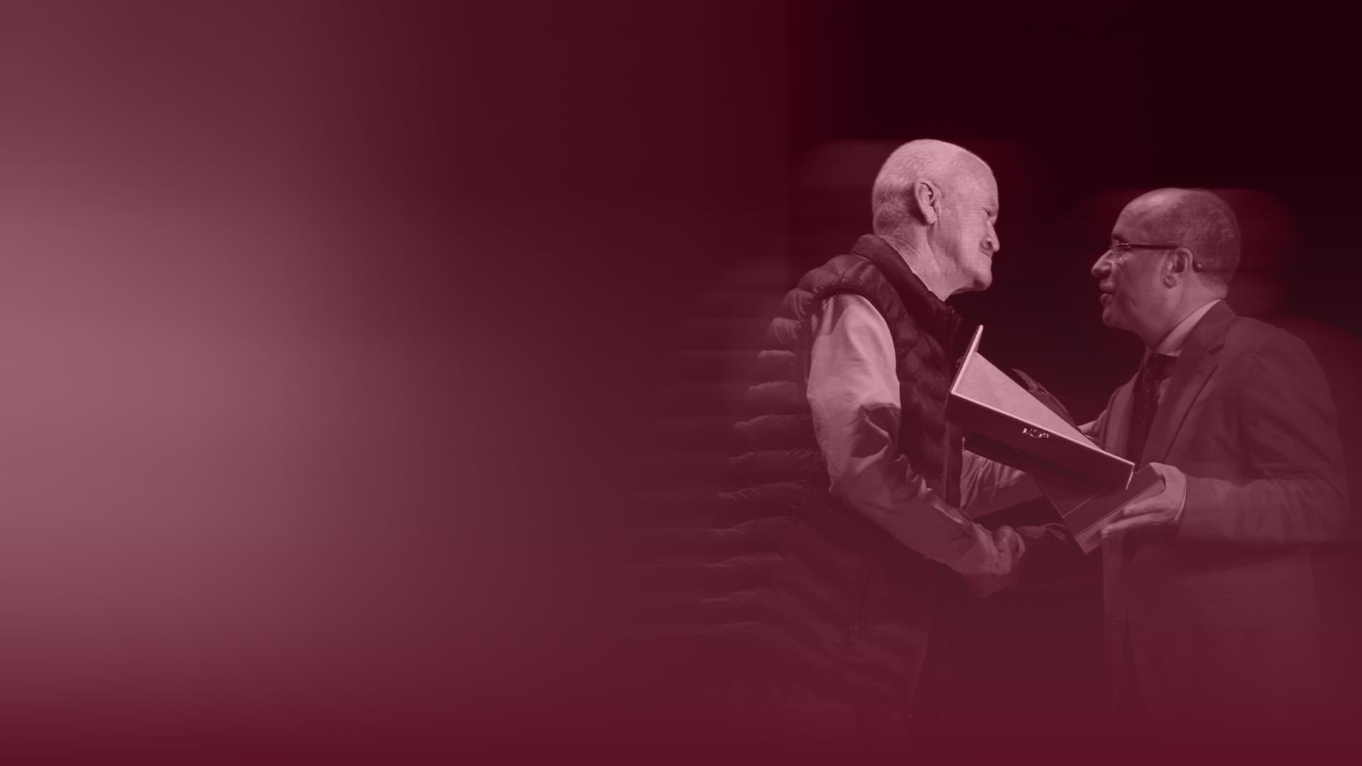 Two artists sharing the stage